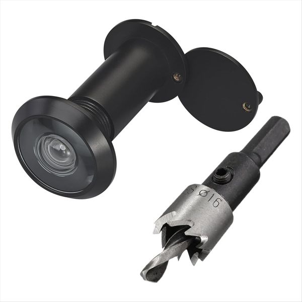 220-Degree Solid Peep Holes for Door with 16Mm Compatible with Universal