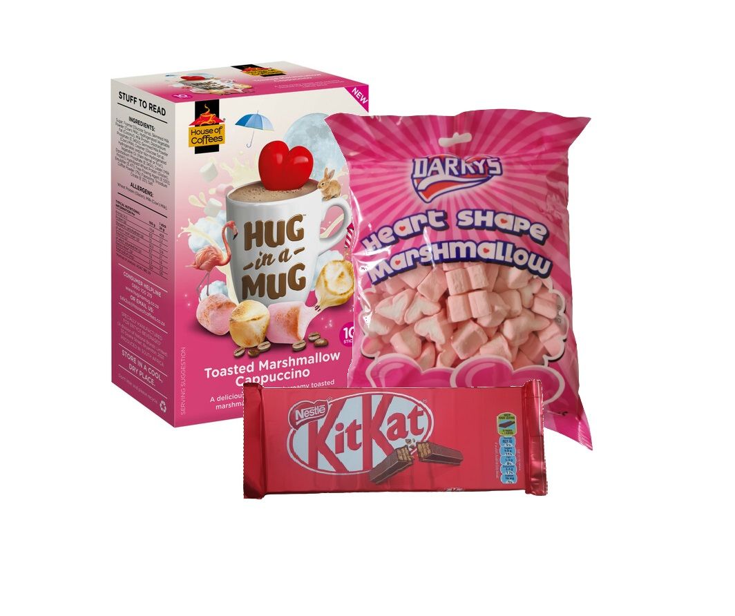 Snack Combo (Hug in a Mug Marshmallow, Mini Marshmallows, Kit Kat