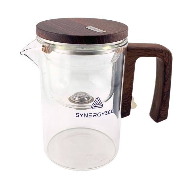 Synergy360 520ml Magic Glass Teapot with Automatic Strainer &amp; Infuser