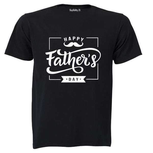 Happy Father's Day - Square - Adults - T-Shirt