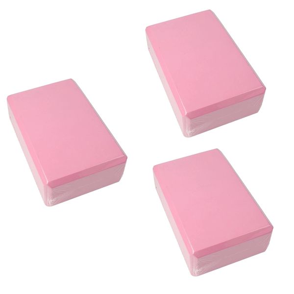 Yoga Bricks Exercise Bricks Yoga Supplies Pink