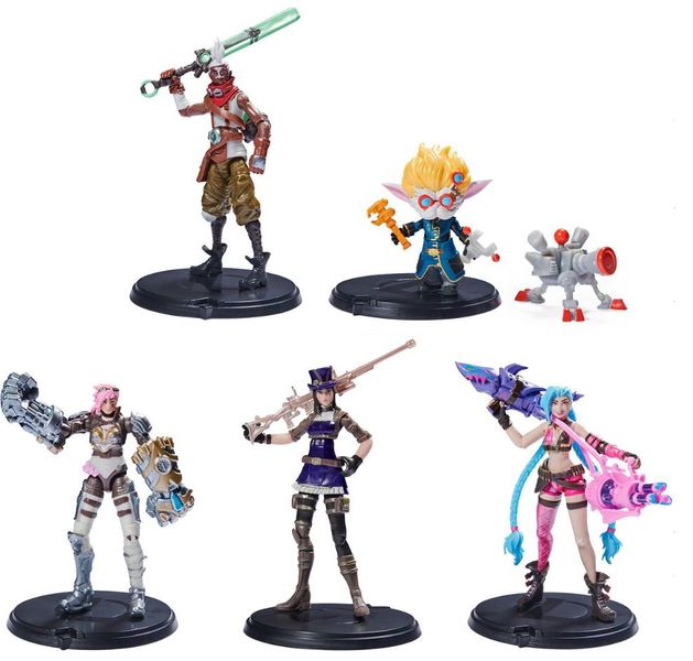 Official League of Legends: Dual Cities Pack of Five Action Figures