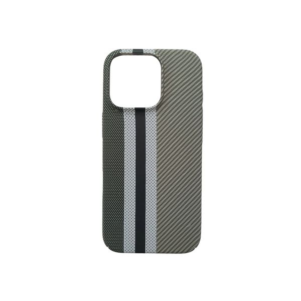 Kevlar-Design Fashion Case - Compatible with iPhone 15 Pro Series