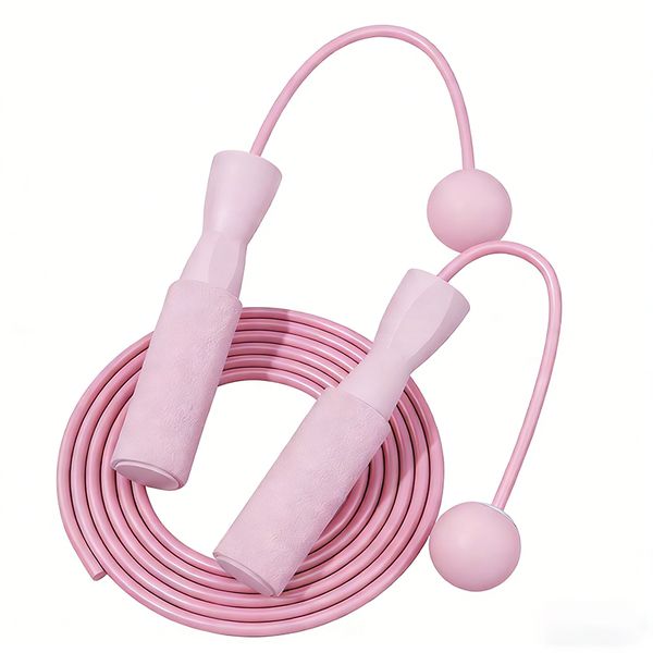 Weightless Jump Rope With Small Balls Cordless And Corded Options
