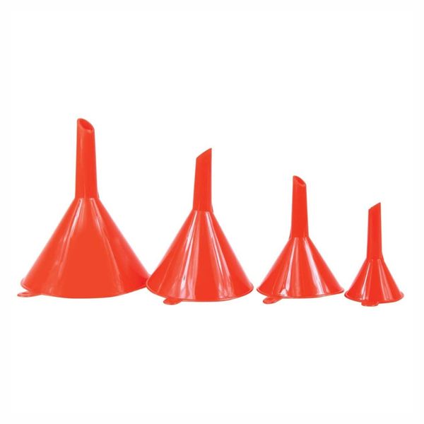 Plastic Funnel Set - 4 Pieces
