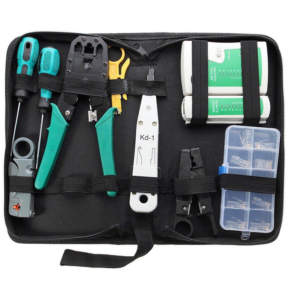BIMIX Network Cable Tester Tool Kit 19 Piece Set Shop Today. Get it