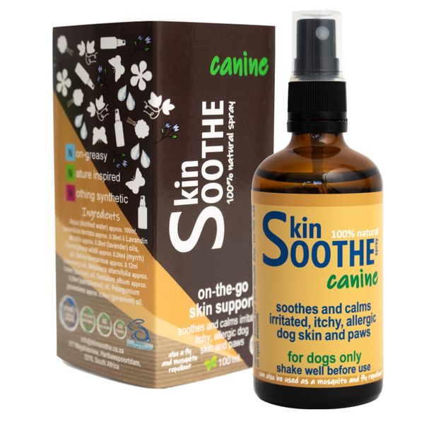 SkinSOOTHE Canine - for rash and irritated, itchy allergic dog skin - 100ml