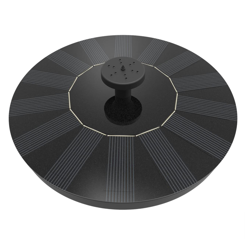 Solar Powered Multifunctional Garden Fountain Water Pump