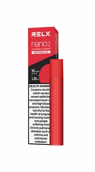RELX Nano 2 Disposable Vape Device -Fresh Red 30mg