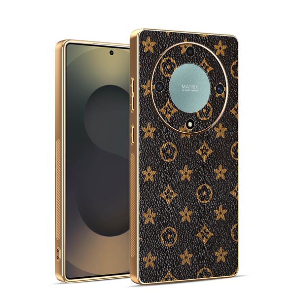 Leather Electroplated Phone Case Compatible With Honor 200 Lite