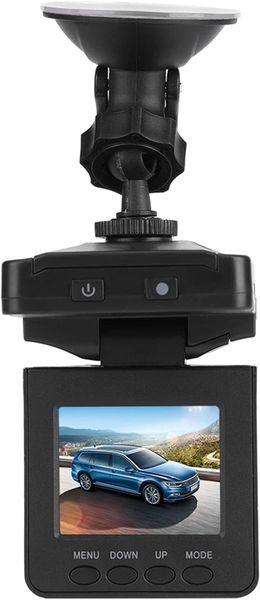 2.5" Mirror Dash Cam IR Night Vision Rear View CCTV Car Recorder