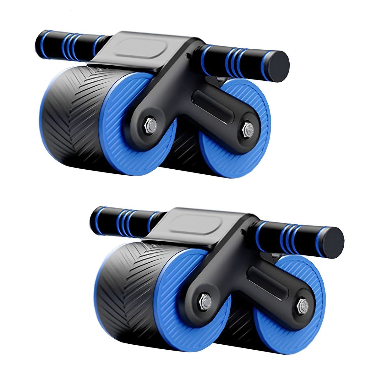 Auto Rebound Exercise Roller Wheel-Fitness Equipment for Core Strength 2 Pack
