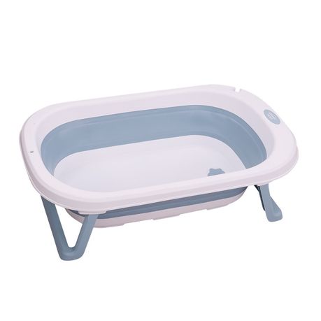 Baby bath sale tub with thermometer