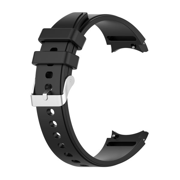 Silicone Watch Band Compatible with Samsung Galaxy watch 3 41mm-Dark Grey