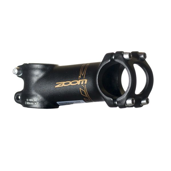 ZOOM 90mm Stem for Use with 31.8mm Bicycle Handlebars
