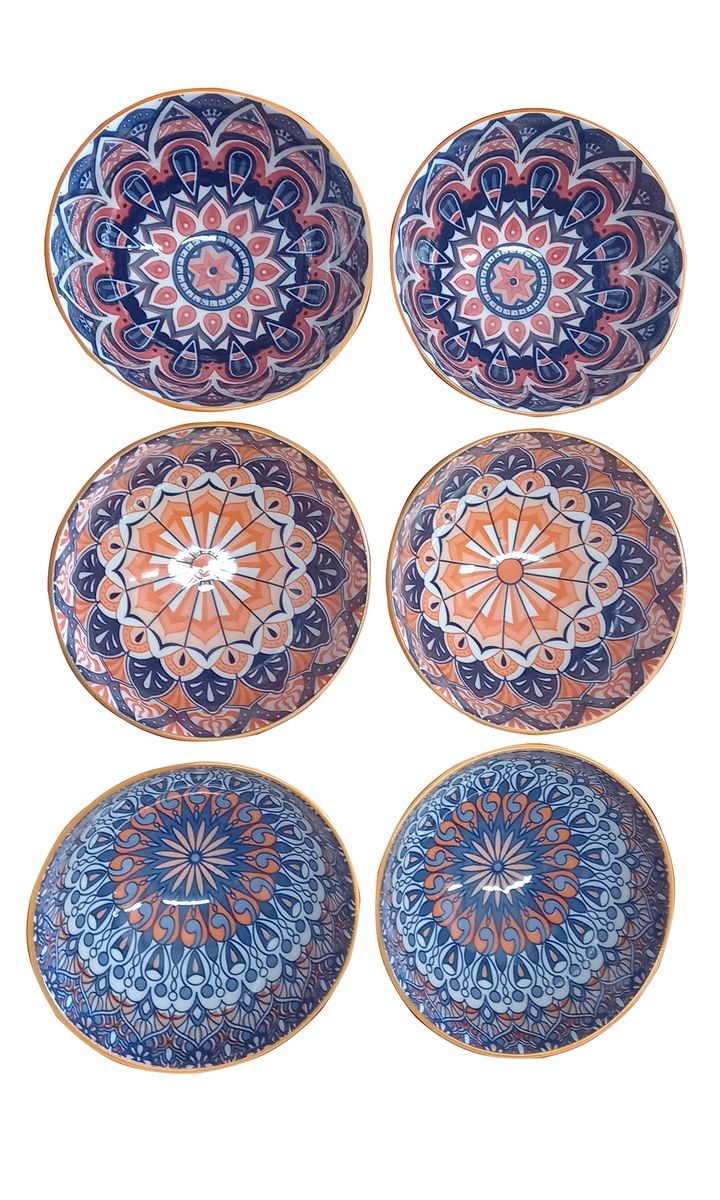 Homeware 4U Decorative Bohemian Bowls Set of 6 Shop Today. Get it