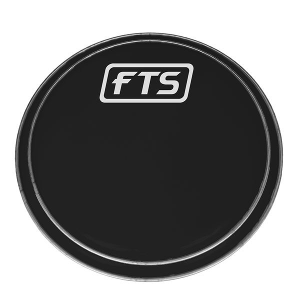 FTS 22'' Black Drum Head 0.25mm (MKI)