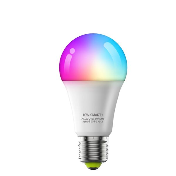 10W WiFi Smart Light Bulb LED RGB Lamp 2.4G/ Wifi