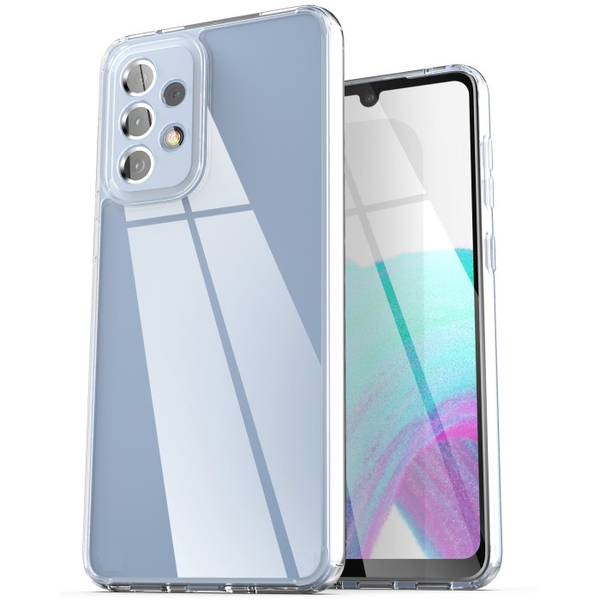 Clear Shockproof Case with Camera Cut-out Compatible with Samsung A73 5G