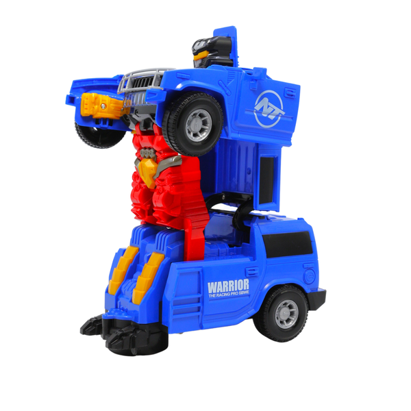 Warrior Auto Deformation Music and Light Car Toy For Kids