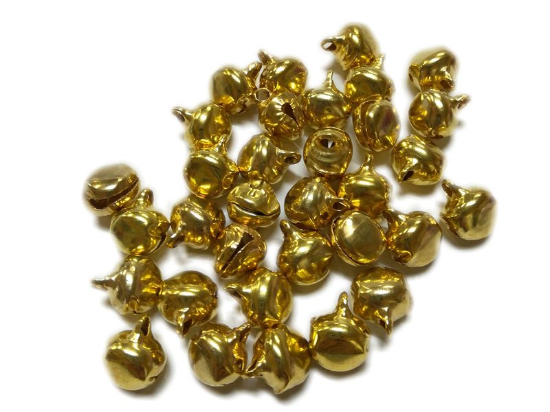 BEAD COOL - Gold Bell - 10mm - Percussion making Accessories