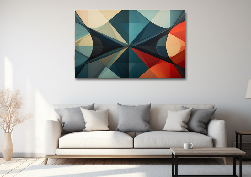 Canvas Wall Art - Geometric Abstractions - HD0027