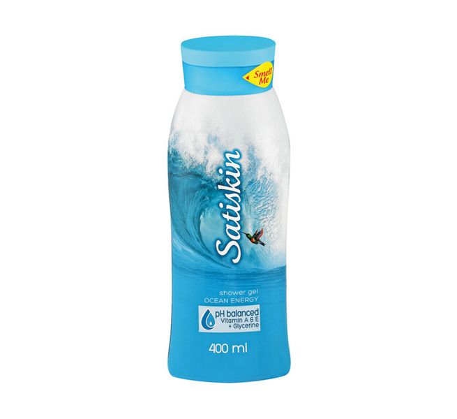 Satiskin Shower Gel- Energy- 400ml Pack