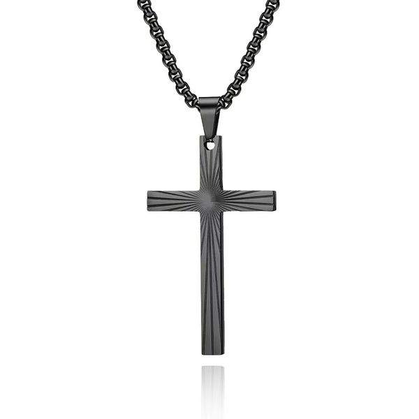 Fashion Simple Radiant Broken Cross Necklace Hip Hop Hipster Personality