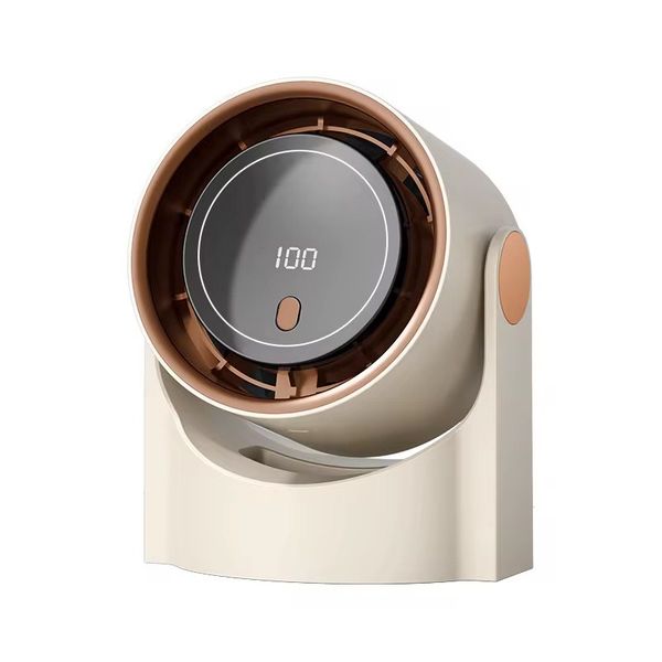 USB Air Circulator Clip Fan 100-Speed 5 Speeds- Rechargeable Portable