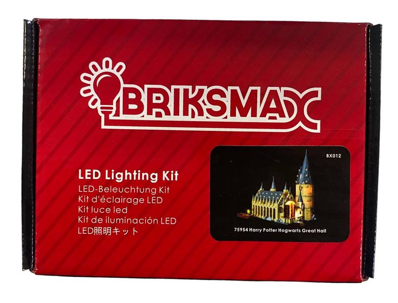 Briksmax Light Set For Lego 75954 Harry Potter Hogwarts Great Hall