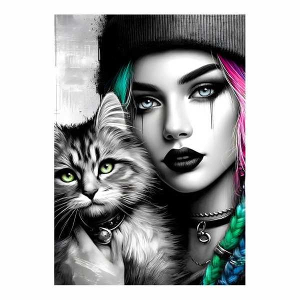 Colorful Secrets In Shades Of Gray - A1 Poster