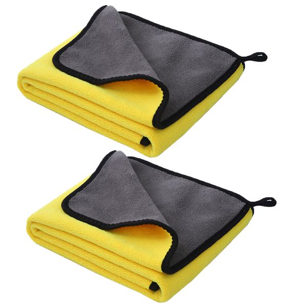 Dog/Cat Drying Towels Pet Soft Absorbent Shower Grooming Drying Towels - 2 Piece