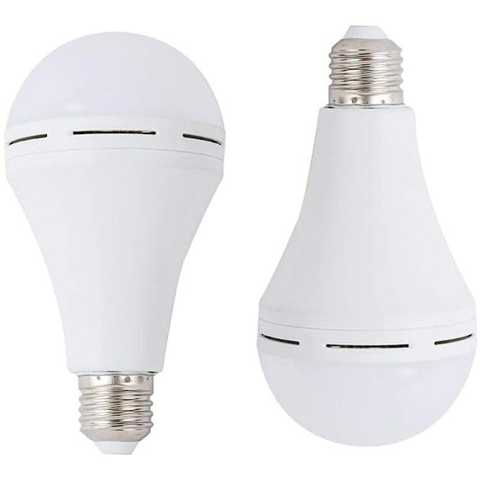 MultiFunctional 9W Auto Rechargeable Bulbs with Battery Pack of 2