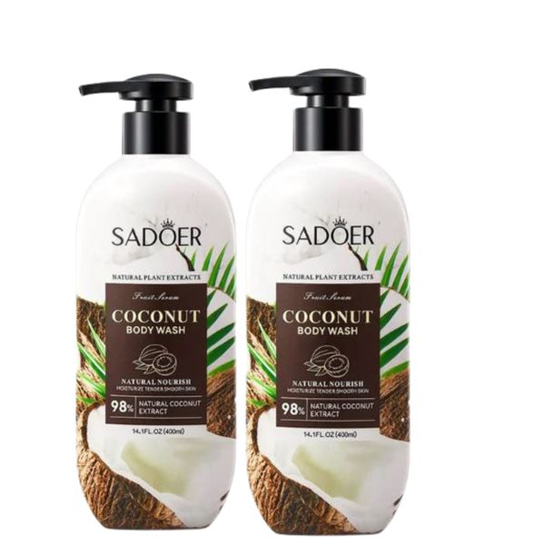 Sadoer Coconut Body Wash- ( 2 X 400ml)