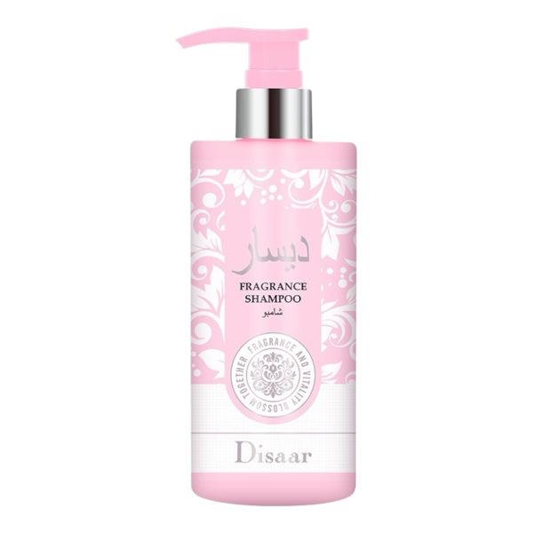 Disaar Fragrance Pink Shampoo 300ml Deep Cleanse Anti-Dandruff