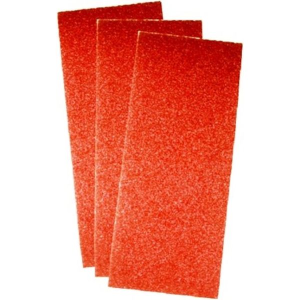 Bulk Pack x 6 FOX - Abrasive FOX. Orbital Sheet 95x230 5pc Coarse