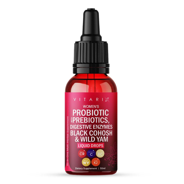 Women's Probiotic With Prebiotics Liquid Drops