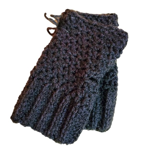 Hand Made Wrist Warmers / Fingerless Gloves
