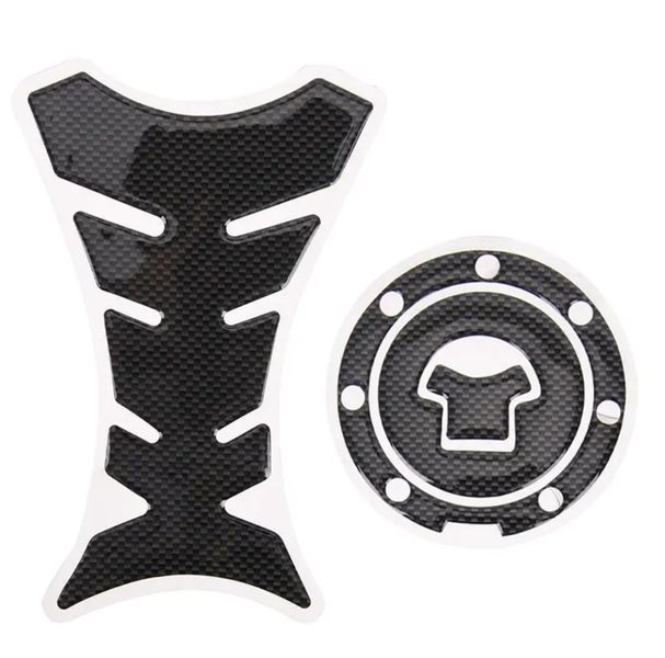2 Piece Motorcycle Tank and Fuel Wing Logo Stickers compatible with Honda