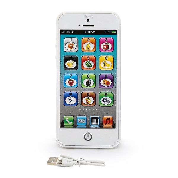 Toy Learning Play Cell Phone with 8 Functions for Toddler Baby