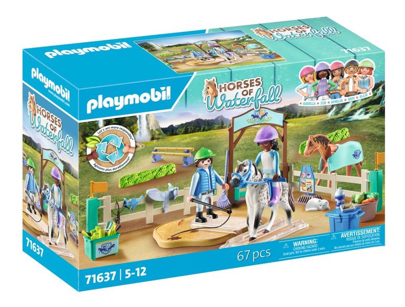 Playmobil Horses of Waterfall - Modern Riding School (67 Pieces)