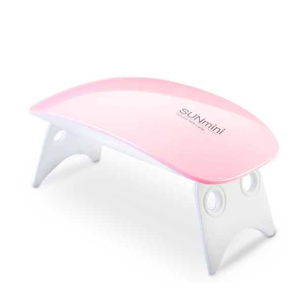 Portable Mini LED Gel Curing UV Nail Lamp Drier