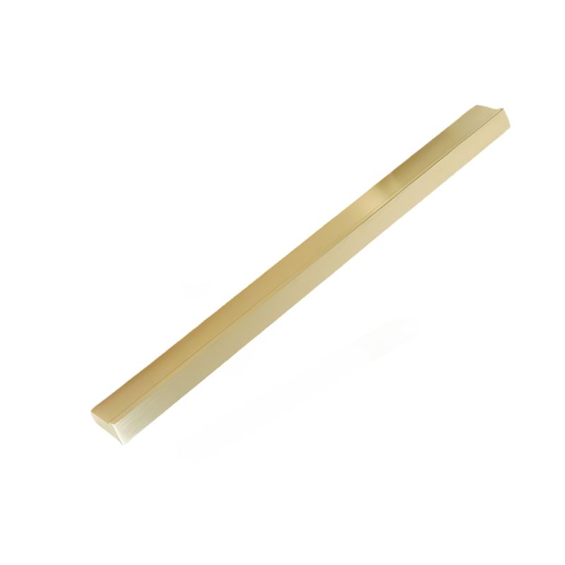 ROCO T Strip Cupboard Handle Brushed Brass