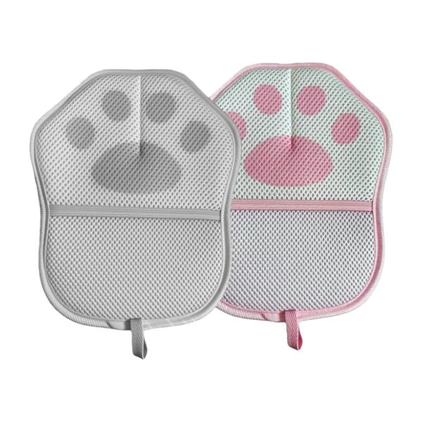 2 Pack Pet Hair Removal Gloves For Dogs Cats, Reusable Hair Remover