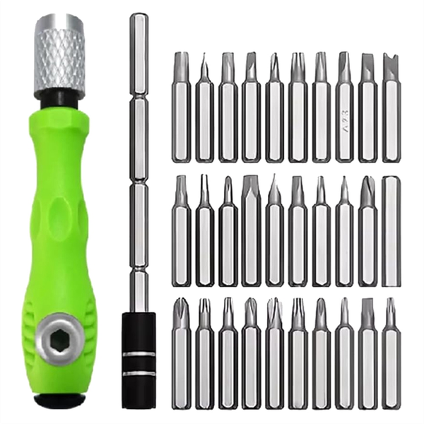 32 in 1 Small Magnetic Screwdriver Set Compatible with Universal