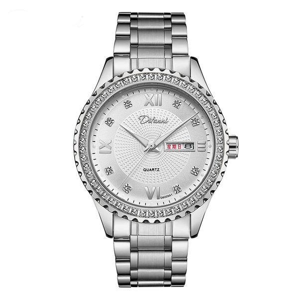 Tiffany Switzerland Fully Automatic Non Mechanical Watch Fashion Trendy Dou