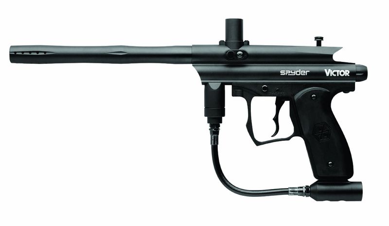 Kingman Spyder Victor Black PaintBall Marker