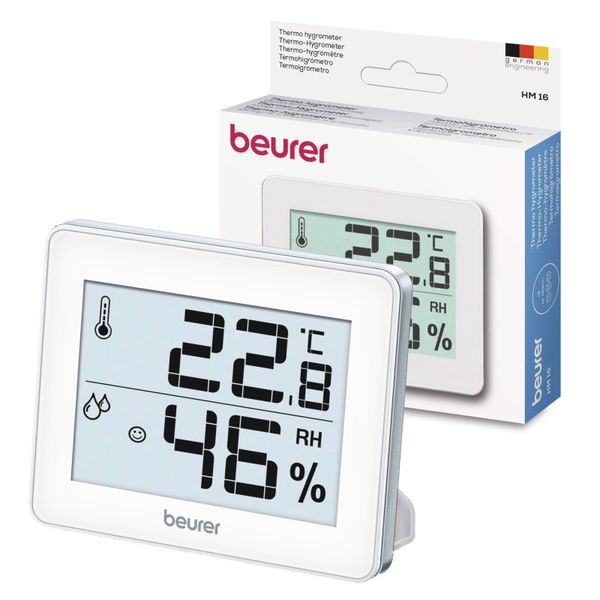 Beurer Germany Thermo Hygrometer HM 16 Temperature &amp; Humidity Monitor