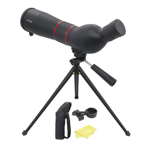 16-48x65 Spotting Scope with Tripod & Phone Adapter - Outdoor Viewing Kit Image
