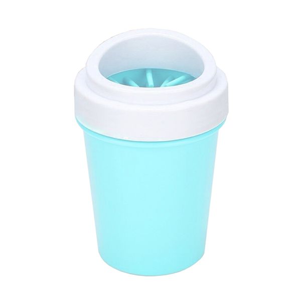 Portable Soft Silicone Pet Dog Foot Claw Washer Cleaner Cup